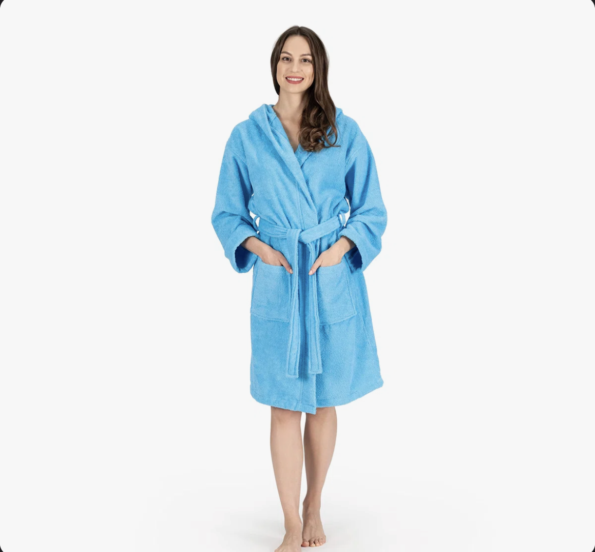 100% Egyptian Cotton Bathrobe